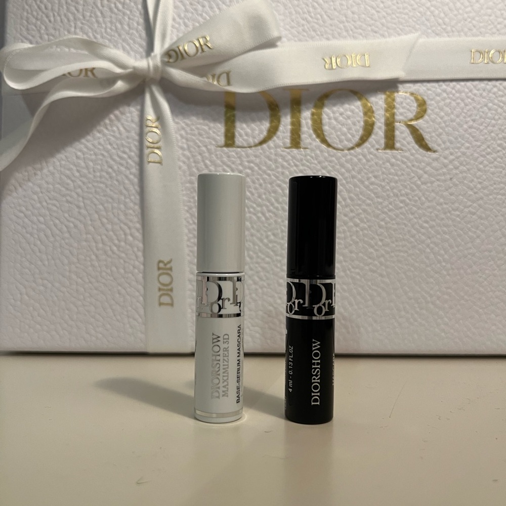 Dior show maximizer 3D and Diorshow mascara